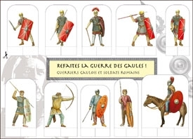 Carte bricolage/ Gaulois et Romains